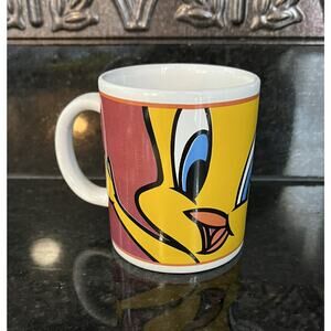 Looney Tunes Tweety Bird Coffee Tea Mug cup Warner Bros 2000 Vintage